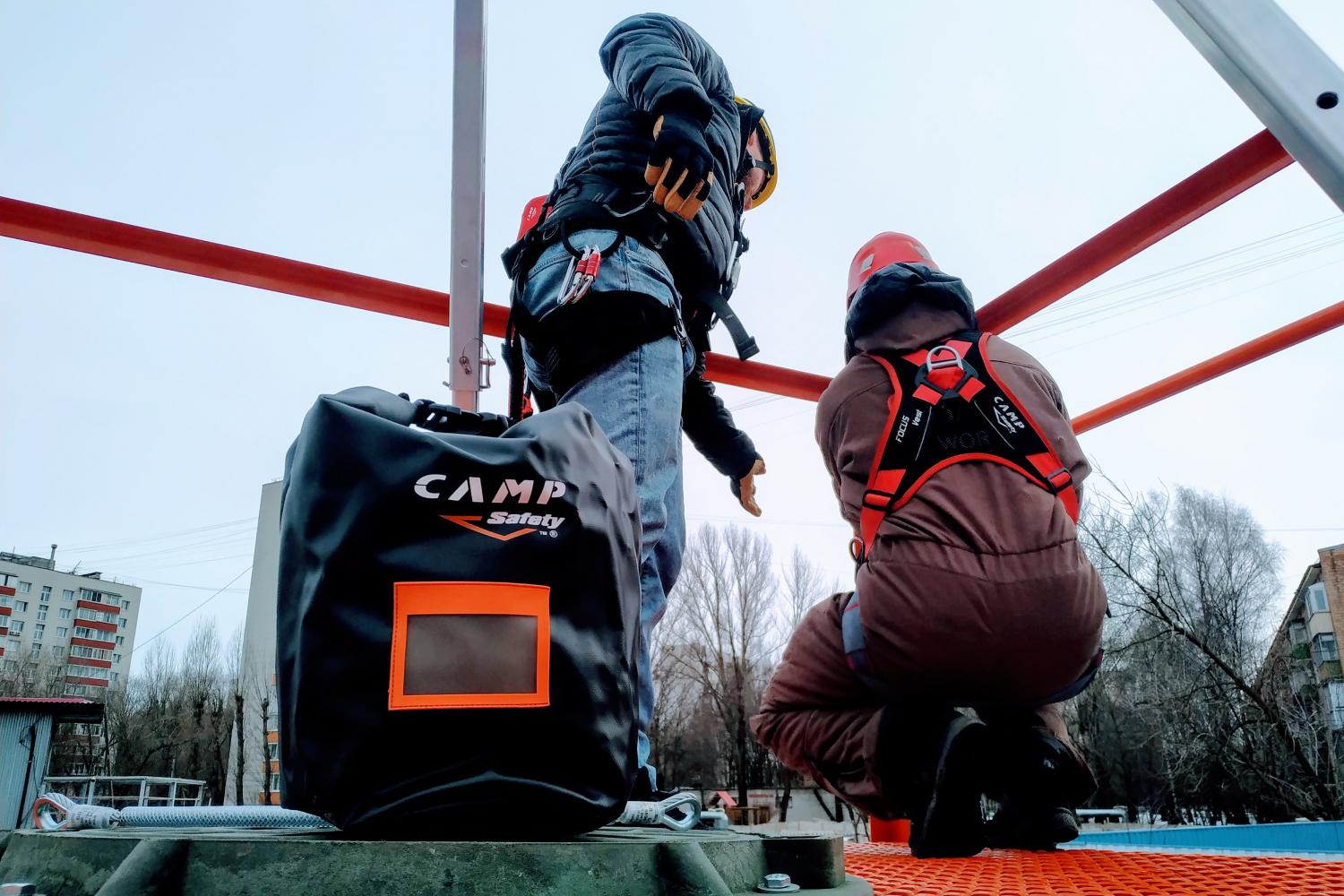 Эвакуационный комплект Rescue Kit Druid на практике Эвакуационный комплект Rescue Kit Druid на практике